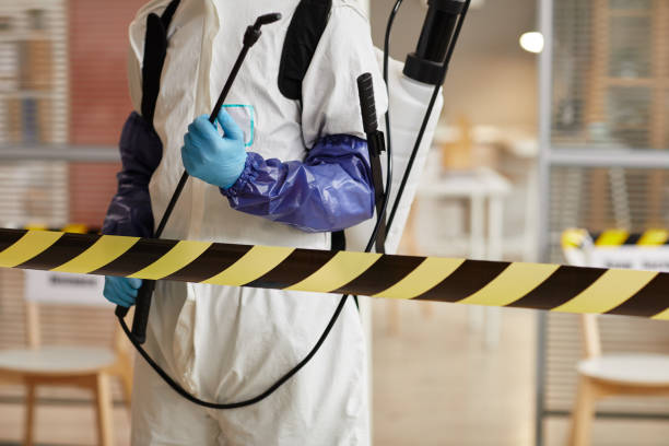 Professional Biohazard technician working in Fountain, NC
